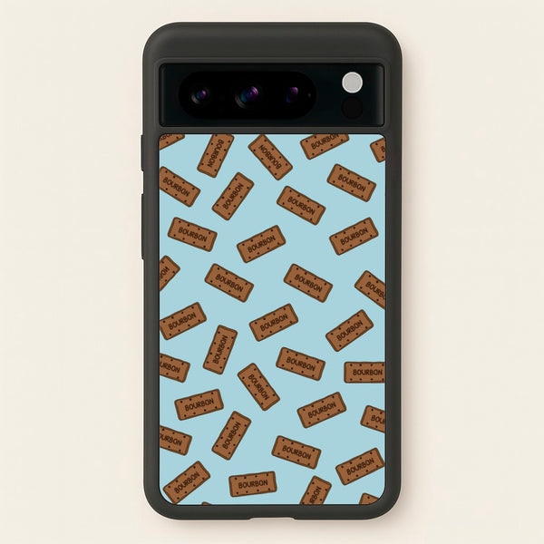 Bourbons - Biscuits Patterns  - Biscuits Patterns Phone Case for Google Pixel 8 Pro