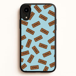 Bourbons - Biscuits Patterns  - Biscuits Patterns Phone Case for iPhone XR