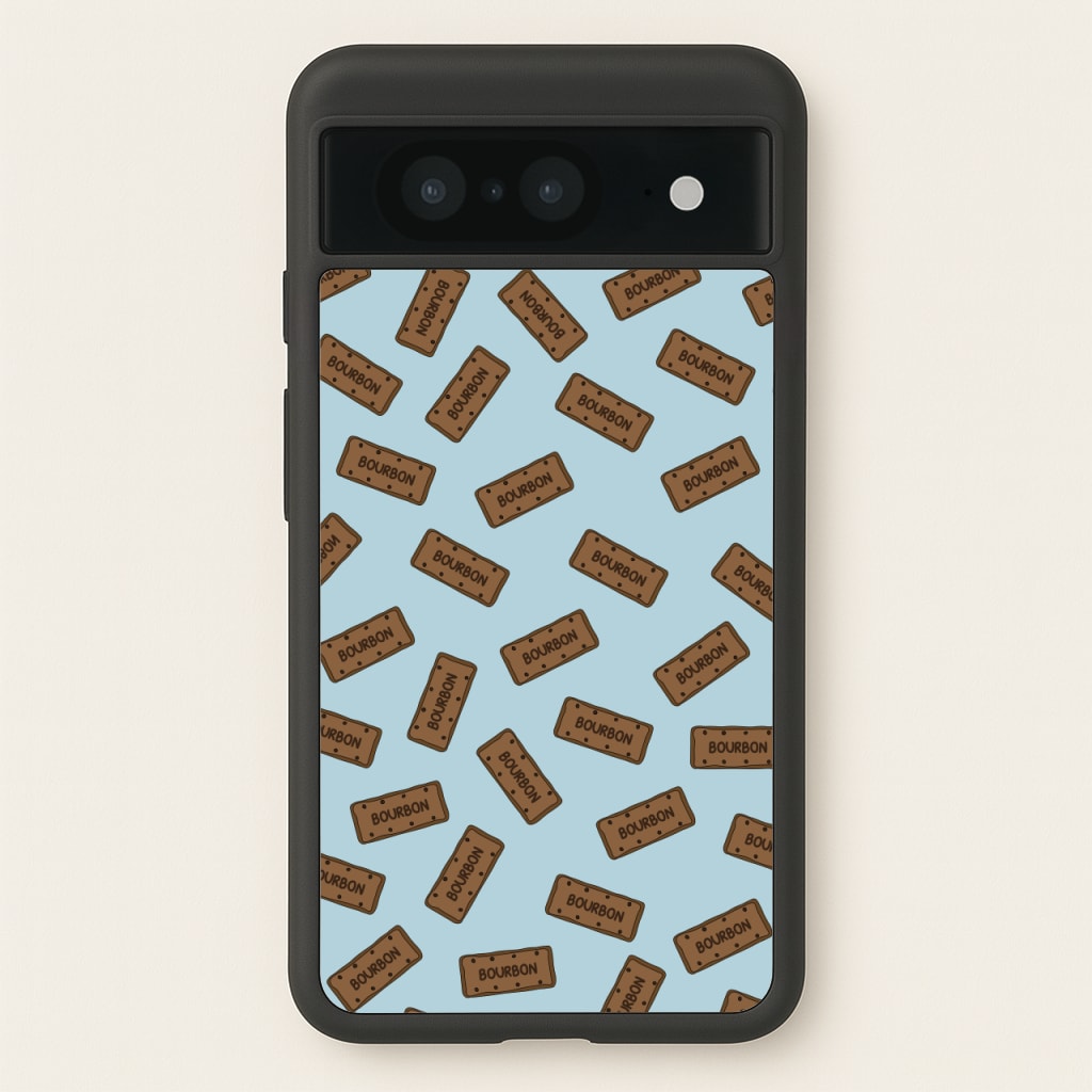 Bourbons - Biscuits Patterns  - Biscuits Patterns Phone Case for Google Pixel 8