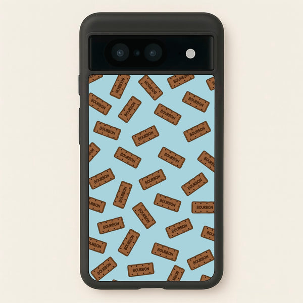 Bourbons - Biscuits Patterns  - Biscuits Patterns Phone Case for Google Pixel 8