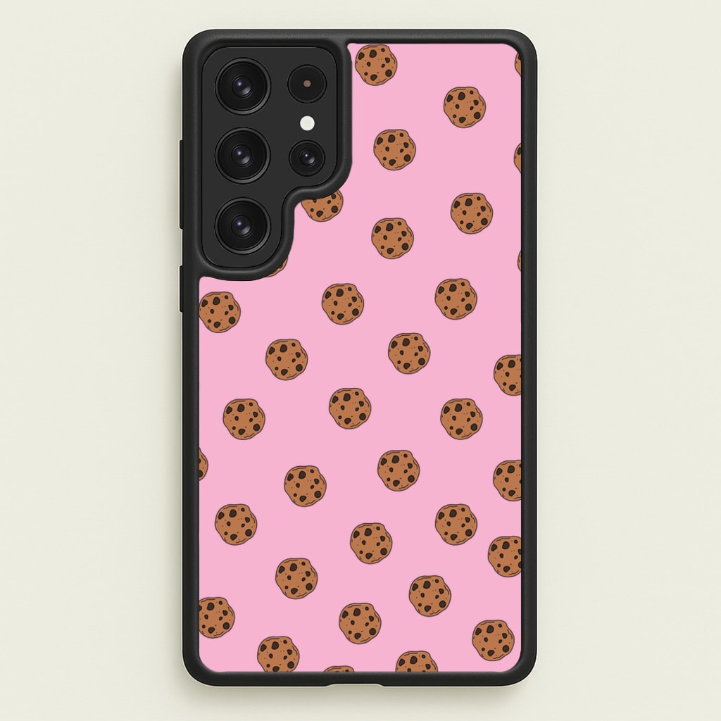 Cookies - Biscuits Patterns  - Biscuits Patterns Phone Case for Galaxy S22 Ultra