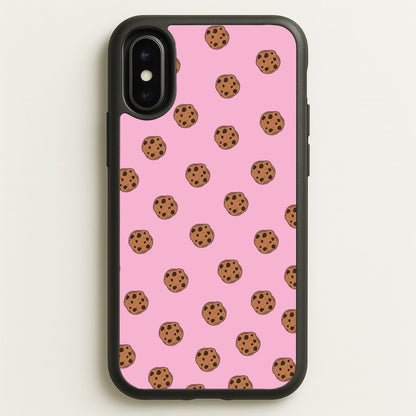 Cookies - Biscuits Patterns  - Biscuits Patterns Phone Case for iPhone X / XS