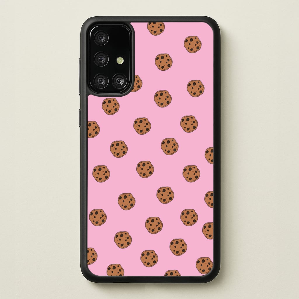 Cookies - Biscuits Patterns  - Biscuits Patterns Phone Case for Galaxy A71