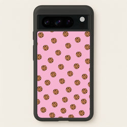 Cookies - Biscuits Patterns  - Biscuits Patterns Phone Case for Google Pixel 8 Pro