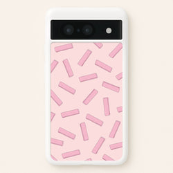 Pink Waffers - Biscuits Patterns  - Biscuits Patterns Phone Case for Google Pixel 8
