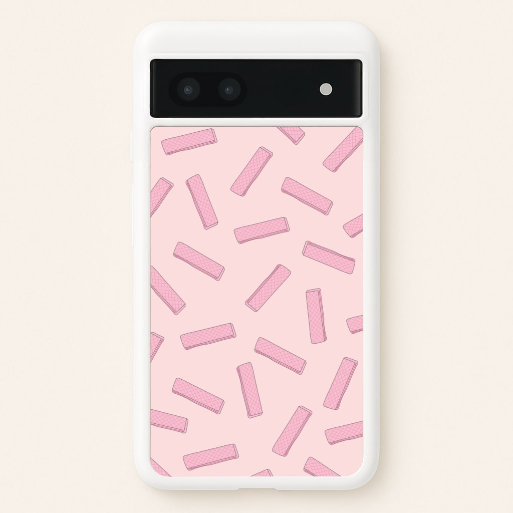 Pink Waffers - Biscuits Patterns  - Biscuits Patterns Phone Case for Google Pixel 7a