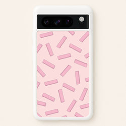 Pink Waffers - Biscuits Patterns  - Biscuits Patterns Phone Case for Google Pixel 8 Pro