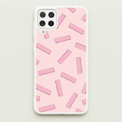 Pink Waffers - Biscuits Patterns  - Biscuits Patterns Phone Case for Galaxy A12