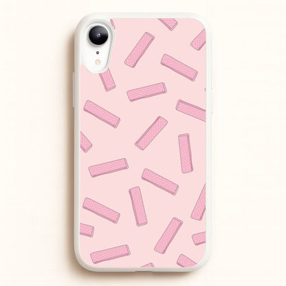 Pink Waffers - Biscuits Patterns  - Biscuits Patterns Phone Case for iPhone XR
