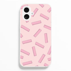 Pink Waffers - Biscuits Patterns  - Biscuits Patterns Phone Case for iPhone 16 Plus