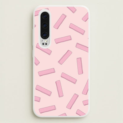 Pink Waffers - Biscuits Patterns  - Biscuits Patterns Phone Case for Huawei P30