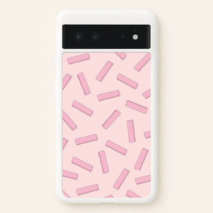 Pink Waffers - Biscuits Patterns  - Biscuits Patterns Phone Case for Google Pixel 6