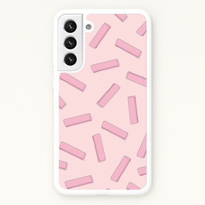 Pink Waffers - Biscuits Patterns  - Biscuits Patterns Phone Case for Galaxy S21 Plus