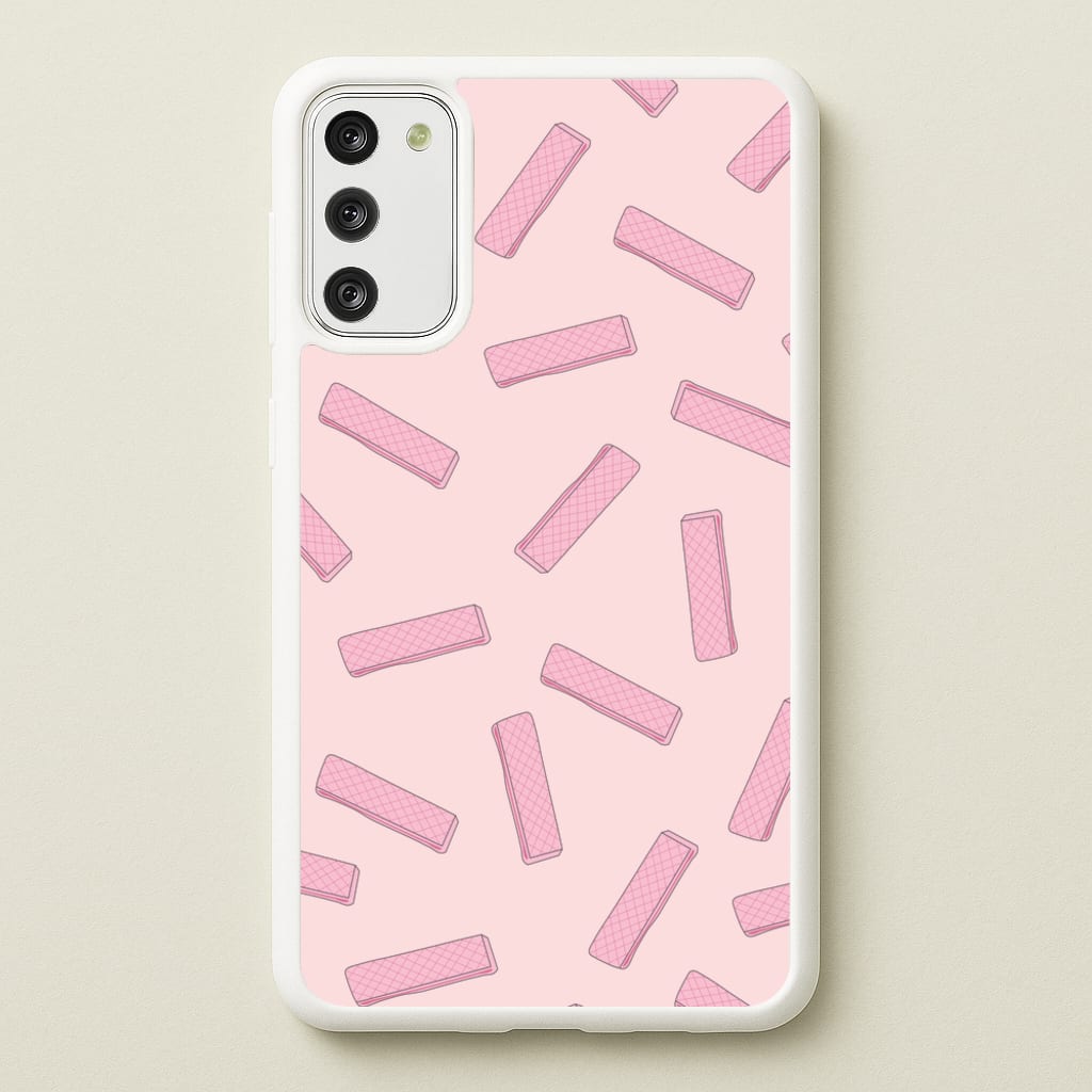 Pink Waffers - Biscuits Patterns  - Biscuits Patterns Phone Case for Galaxy S20