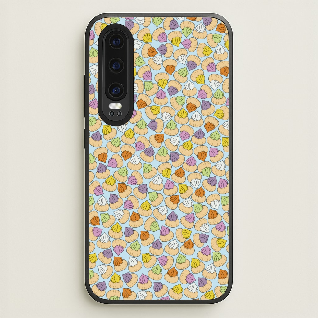 Iced Gems - Biscuits Patterns  - Biscuits Patterns Phone Case for Huawei P30
