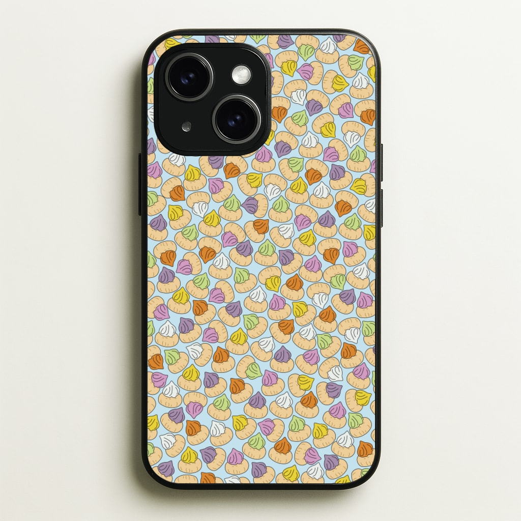 Iced Gems - Biscuits Patterns  - Biscuits Patterns Phone Case for iPhone 15