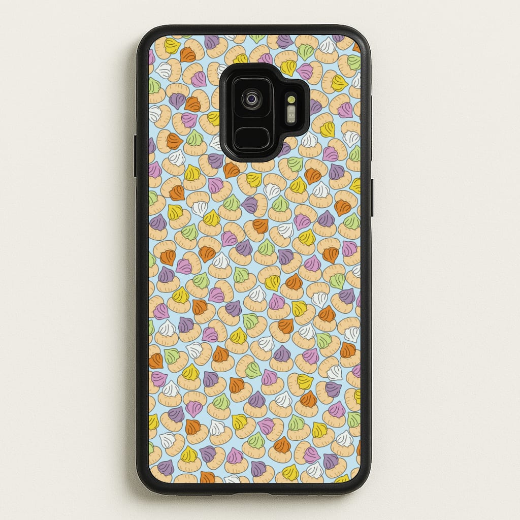 Iced Gems - Biscuits Patterns  - Biscuits Patterns Phone Case for Galaxy S9