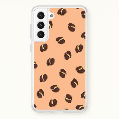 Jaffa Cakes - Biscuits Patterns  - Biscuits Patterns Phone Case for Galaxy S21FE