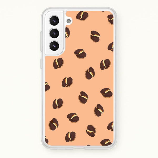 Jaffa Cakes - Biscuits Patterns  - Biscuits Patterns Phone Case for Galaxy S22