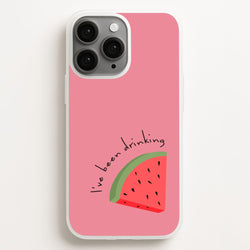 I've Been Drinkin Watermelon - Queen B  - Black Enpowerment Phone Case for iPhone 16 Pro Max