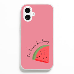 I've Been Drinkin Watermelon - Queen B  - Black Enpowerment Phone Case for iPhone 16 Plus