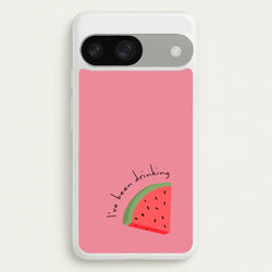 I've Been Drinkin Watermelon - Queen B  - Black Enpowerment Phone Case for Google Pixel 9 / 9 Pro