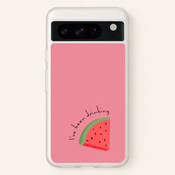 I've Been Drinkin Watermelon - Queen B  - Black Enpowerment Phone Case for Google Pixel 8 Pro