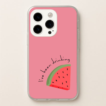 I've Been Drinkin Watermelon - Queen B  - Black Enpowerment Phone Case for iPhone 15 Pro