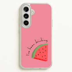 I've Been Drinkin Watermelon - Queen B  - Black Enpowerment Phone Case for Galaxy A56