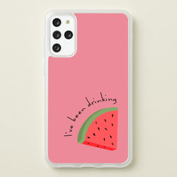 I've Been Drinkin Watermelon - Queen B  - Black Enpowerment Phone Case for Galaxy S20 Plus
