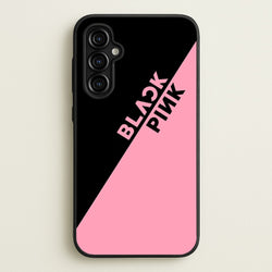 Diagonal Girl K-Pop Band Logo  - Blackpink Phone Case for Galaxy A54