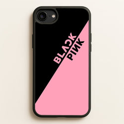Diagonal Girl K-Pop Band Logo  - Blackpink Phone Case for iPhone 6 / 7 / 8 / SE