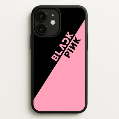 Diagonal Girl K-Pop Band Logo  - Blackpink Phone Case for iPhone 11