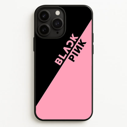 Diagonal Girl K-Pop Band Logo  - Blackpink Phone Case for iPhone 11 Pro Max