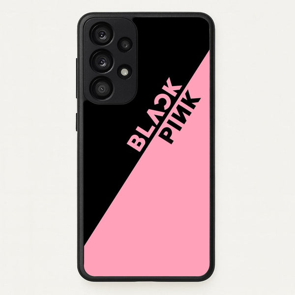 Diagonal Girl K-Pop Band Logo  - Blackpink Phone Case for Galaxy A53
