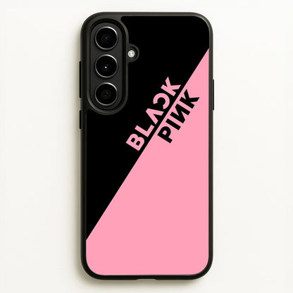 Diagonal Girl K-Pop Band Logo  - Blackpink Phone Case for Galaxy A56