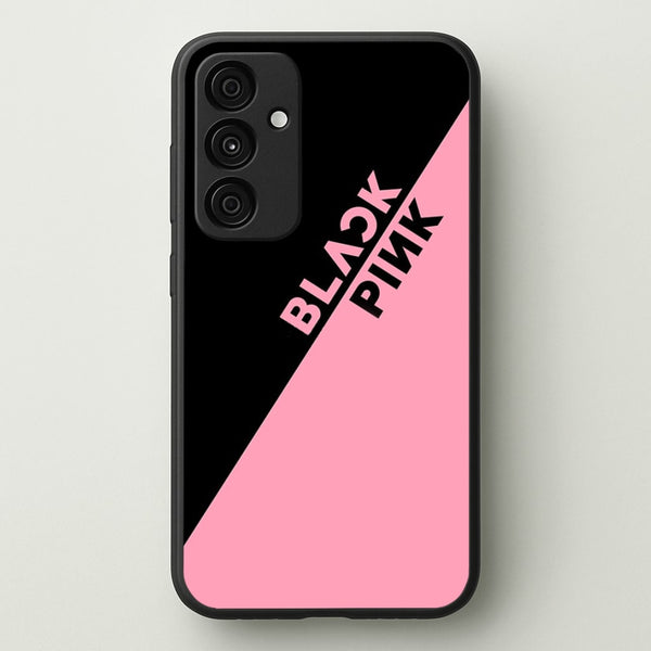 Diagonal Girl K-Pop Band Logo  - Blackpink Phone Case for Galaxy A35