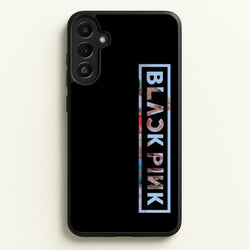 Vertical Girl K-Pop Band Logo  - Blackpink Phone Case for Galaxy A34