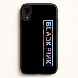 Vertical Girl K-Pop Band Logo  - Blackpink Phone Case for iPhone XR