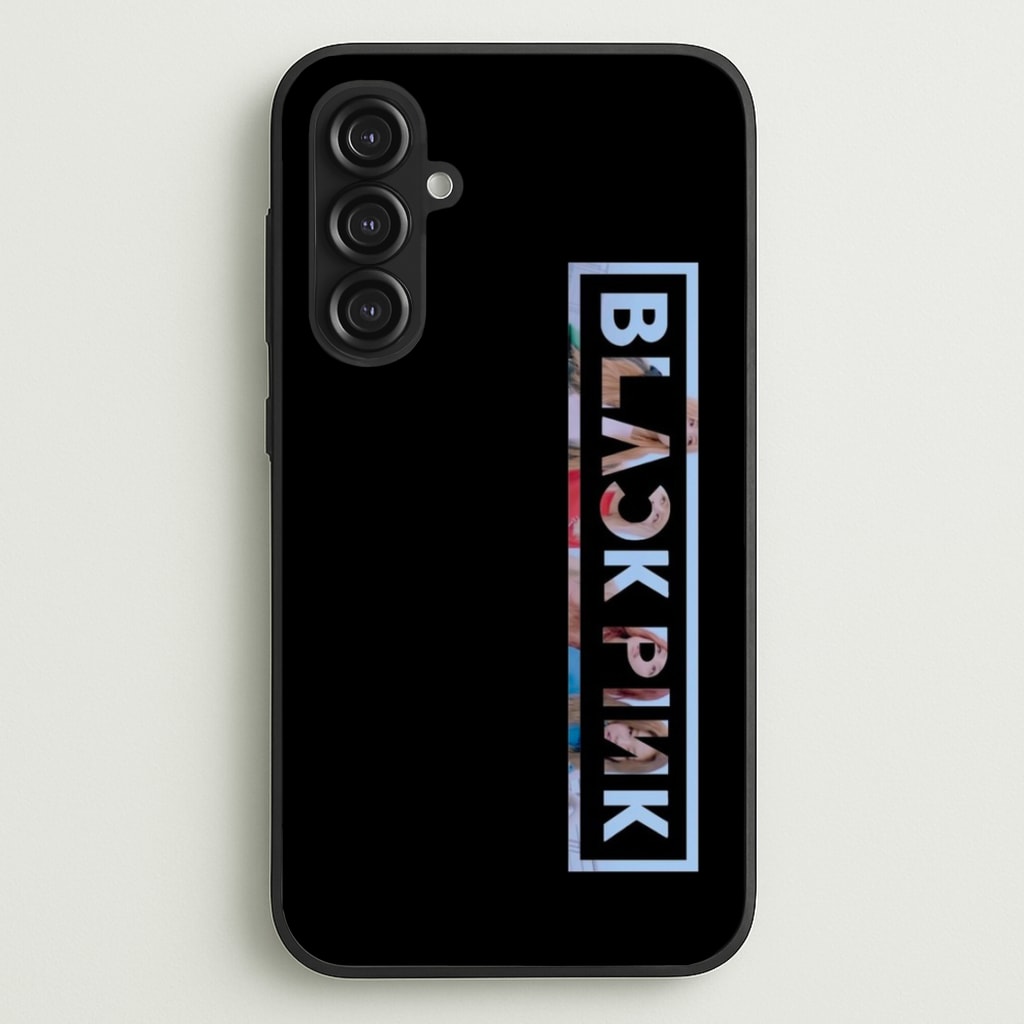 Vertical Girl K-Pop Band Logo  - Blackpink Phone Case for Galaxy S23FE