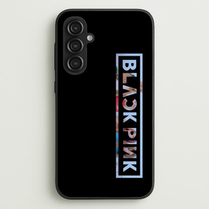 Vertical Girl K-Pop Band Logo  - Blackpink Phone Case for Galaxy S23FE