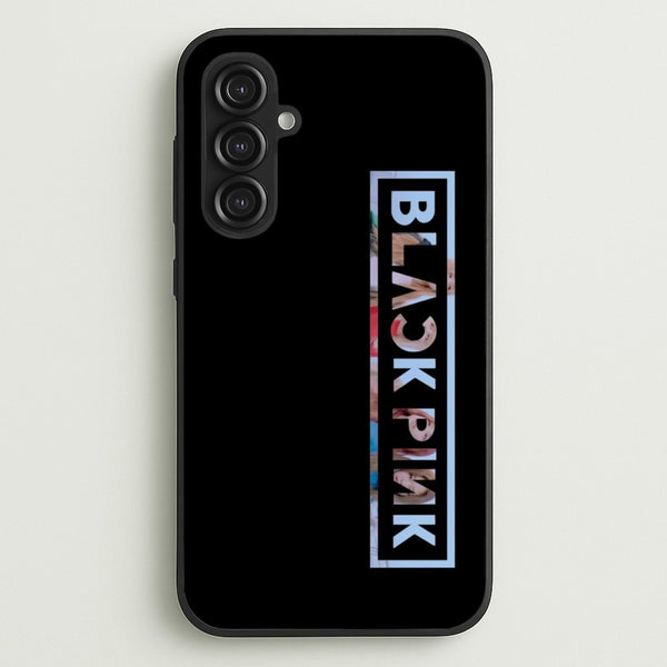 Vertical Girl K-Pop Band Logo  - Blackpink Phone Case for Galaxy S23FE