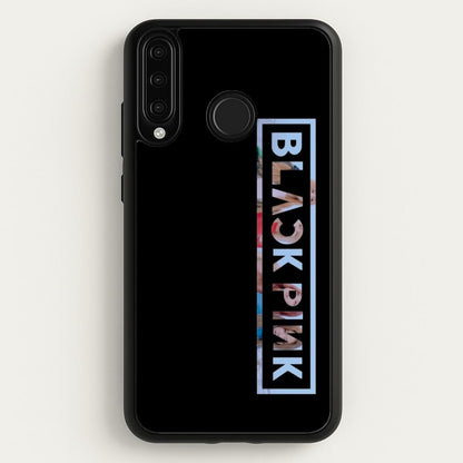 Vertical Girl K-Pop Band Logo  - Blackpink Phone Case for Huawei P30 Lite