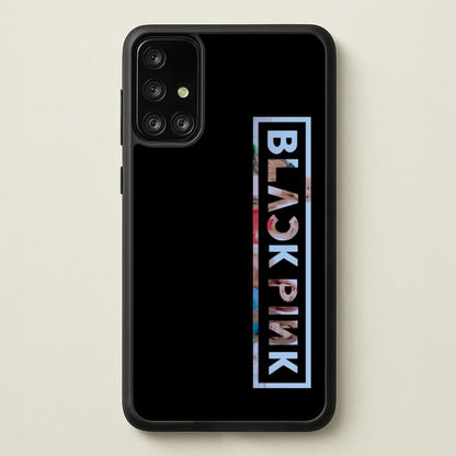 Vertical Girl K-Pop Band Logo  - Blackpink Phone Case for Galaxy A71