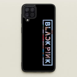 Vertical Girl K-Pop Band Logo  - Blackpink Phone Case for Galaxy A12