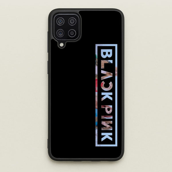 Vertical Girl K-Pop Band Logo  - Blackpink Phone Case for Galaxy A12