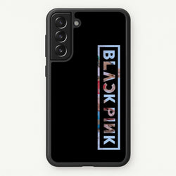 Vertical Girl K-Pop Band Logo  - Blackpink Phone Case for Galaxy S21 Plus