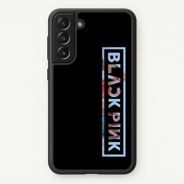 Vertical Girl K-Pop Band Logo  - Blackpink Phone Case for Galaxy S21 Plus