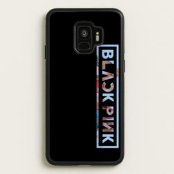 Vertical Girl K-Pop Band Logo  - Blackpink Phone Case for Galaxy S9
