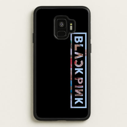 Vertical Girl K-Pop Band Logo  - Blackpink Phone Case for Galaxy S9